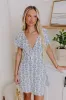 Oceanfront Views Floral Mini Dress sold by Impressions