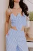 Dockside Dreams Stripe Crop Top sold by Impressions