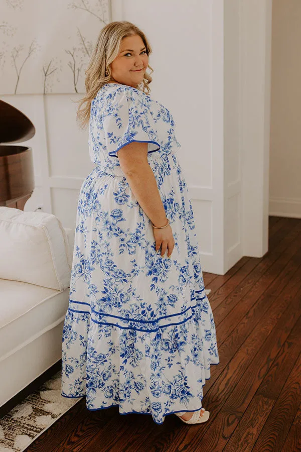 Santorini Bliss Floral Maxi Dress Curves sold by Impressions product image thumbnail 5