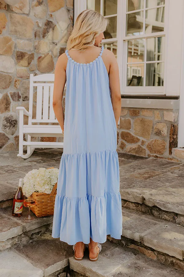 Feeling Giddy Maxi Dress in Sky Blue sold by Impressions product image thumbnail 5