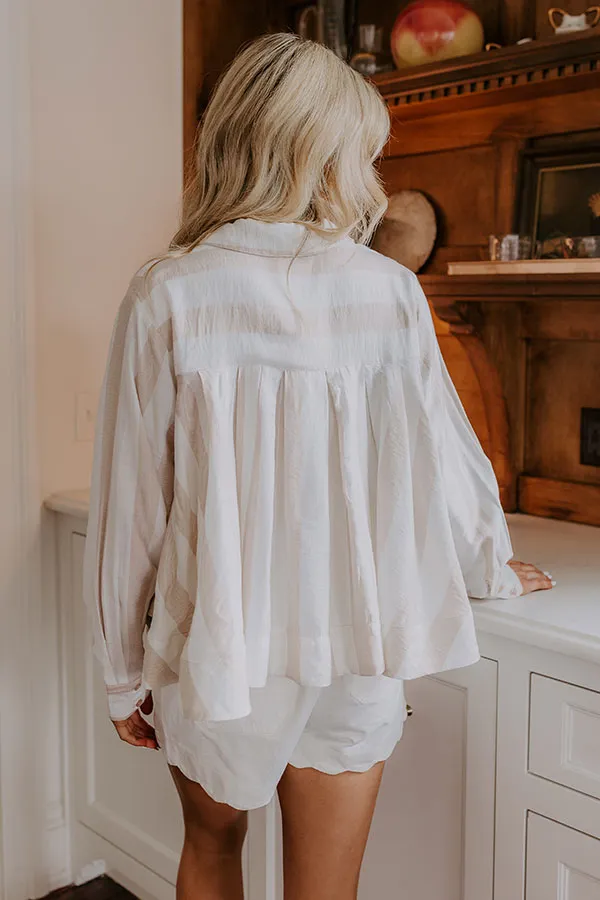 Dockside Meetup Stripe Button Up sold by Impressions product image thumbnail 4