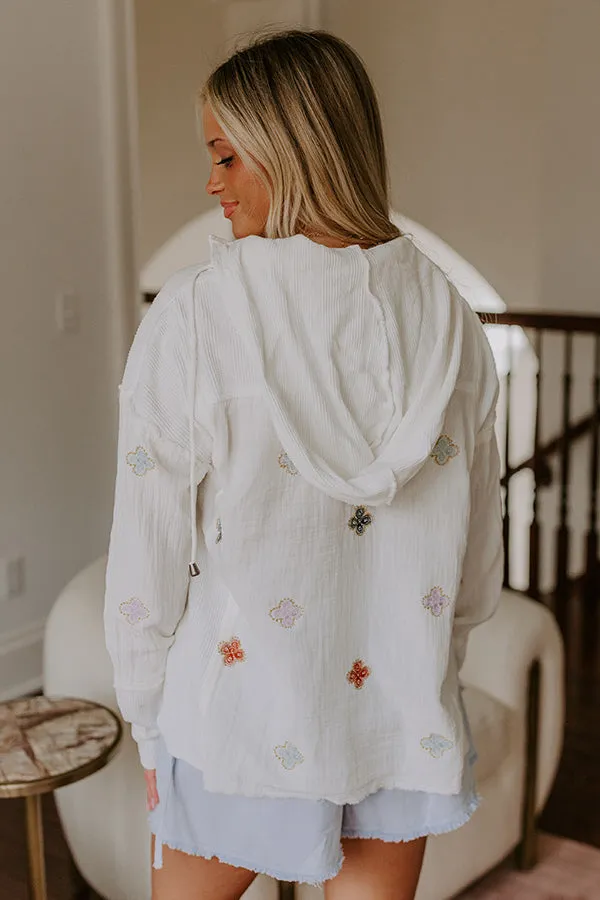 Tucson Sunsets Floral Embroidered Lightweight Jacket sold by Impressions product image thumbnail 5