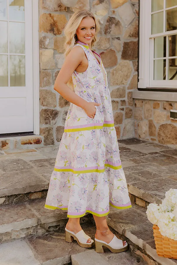 Wisteria Avenue Floral Midi Dress sold by Impressions product image thumbnail 3
