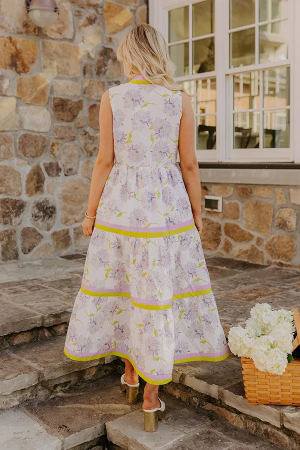 Wisteria Avenue Floral Midi Dress sold by Impressions product image thumbnail 4