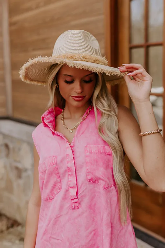 Coastal Dreams Raffia Woven Hat in Natural sold by Impressions