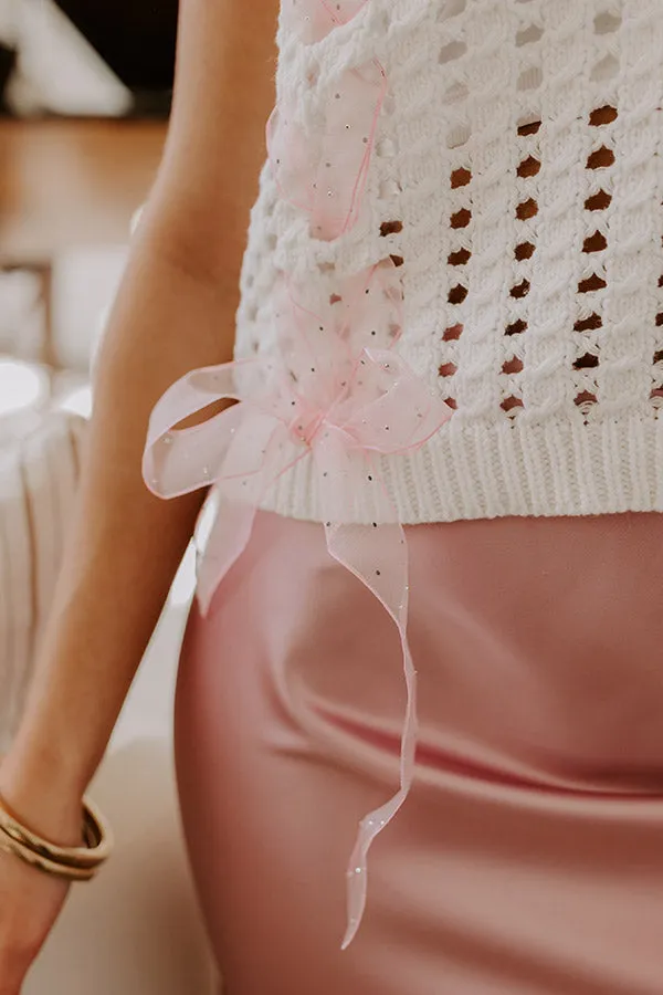 Smiles And Sorbet Knit Vest Top sold by Impressions product image thumbnail 3