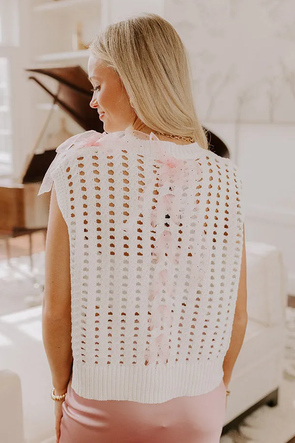 Smiles And Sorbet Knit Vest Top sold by Impressions product image thumbnail 5