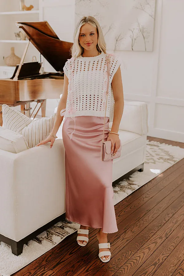 Smiles And Sorbet Knit Vest Top sold by Impressions product image thumbnail 4