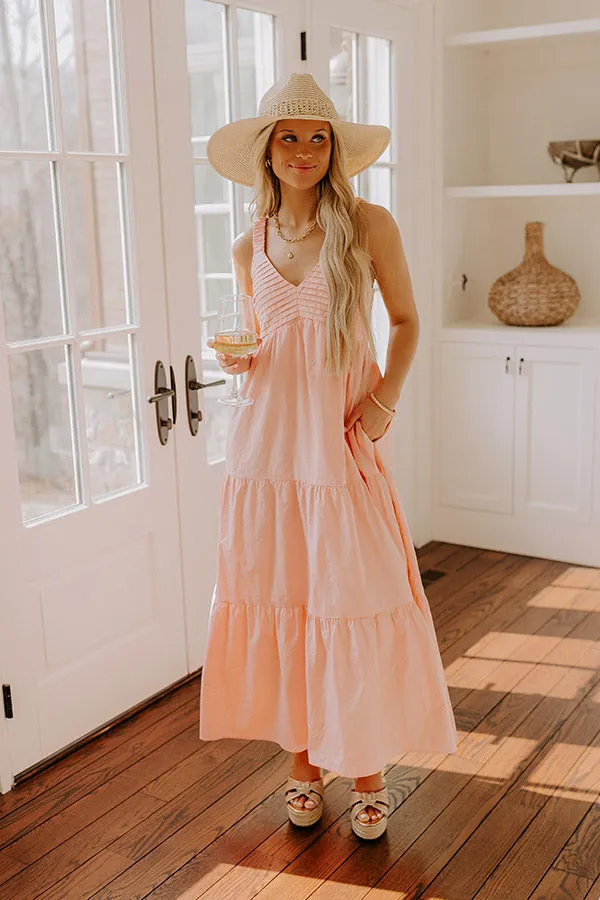 Sunny Horizon Maxi Dress in Blooming Dahlia sold by Impressions product image thumbnail 2