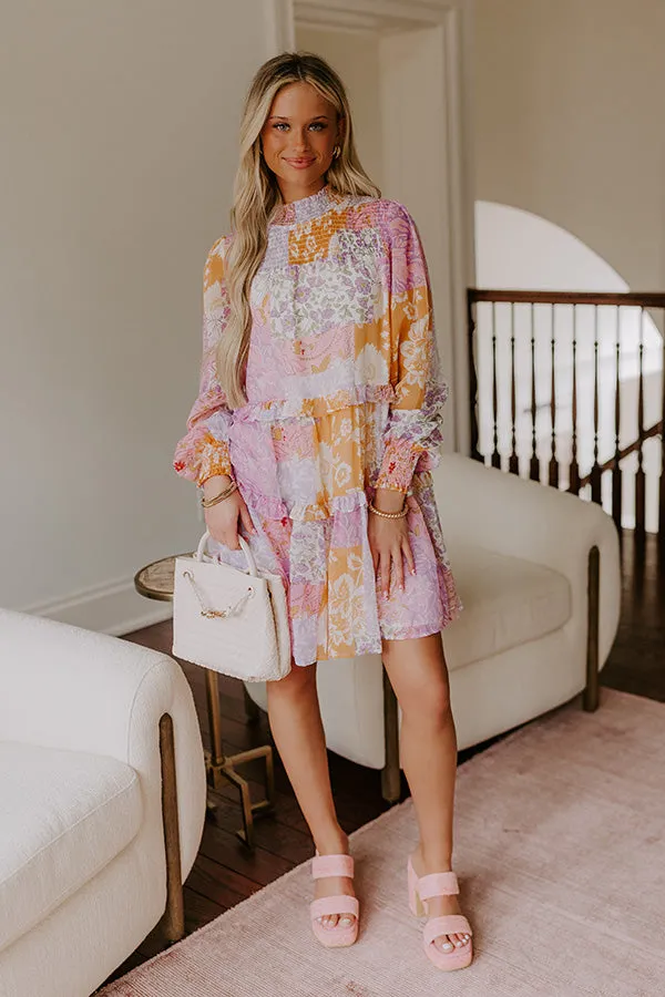 Whispering Wildflowers Tiered Mini Dress sold by Impressions product image thumbnail 2