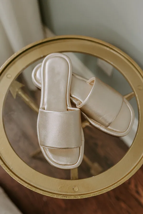 The Thea Metallic Sandals sold by Impressions