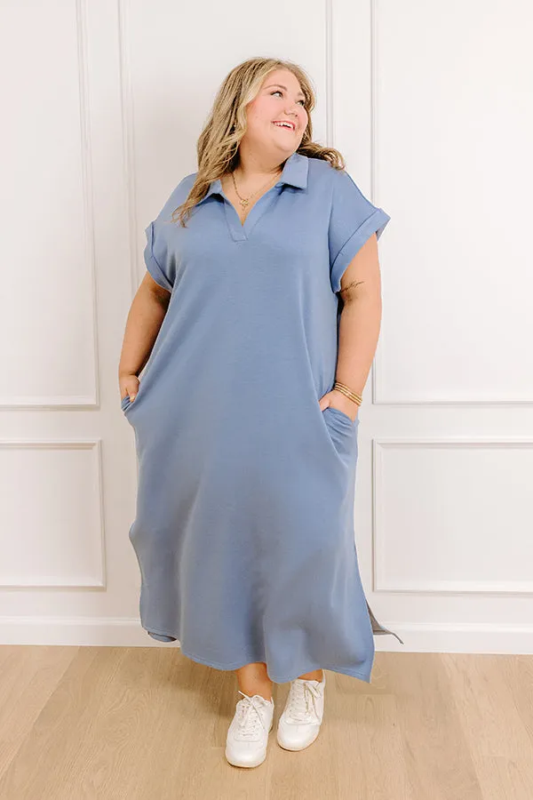 Cue The Casual T-shirt Midi Dress Curves sold by Impressions product image thumbnail 2