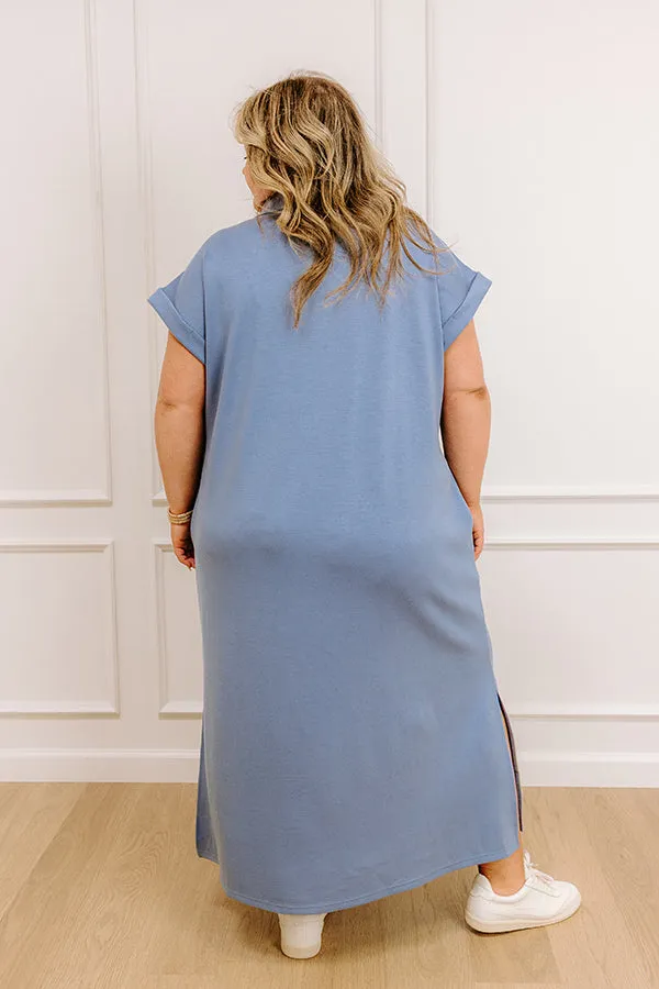Cue The Casual T-shirt Midi Dress Curves sold by Impressions product image thumbnail 3