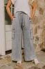 The Nova High Waist Chambray Cargo Pants sold by Impressions