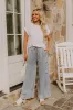 The Nova High Waist Chambray Cargo Pants sold by Impressions