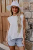 Brunch On The Coast Eyelet Top sold by Impressions