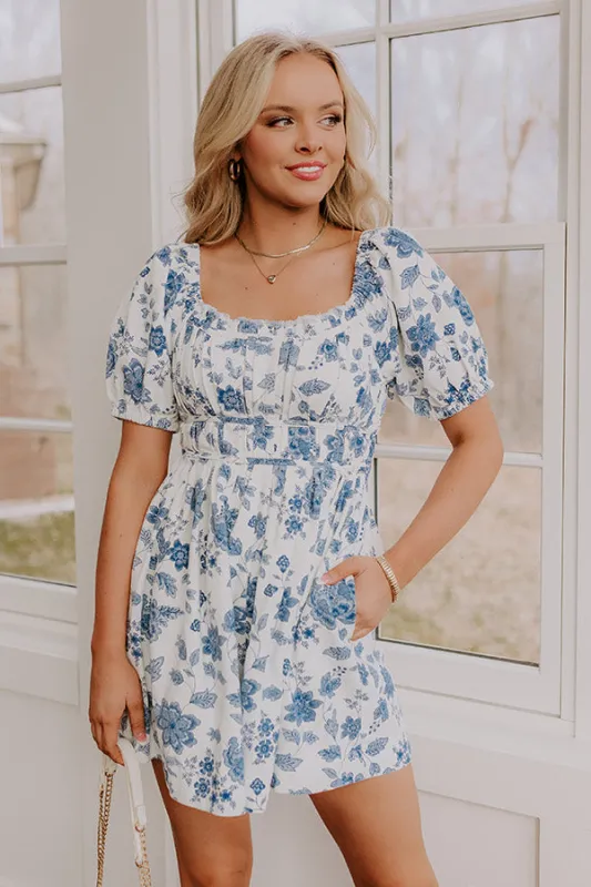 Floral Daydream Denim Romper sold by Impressions
