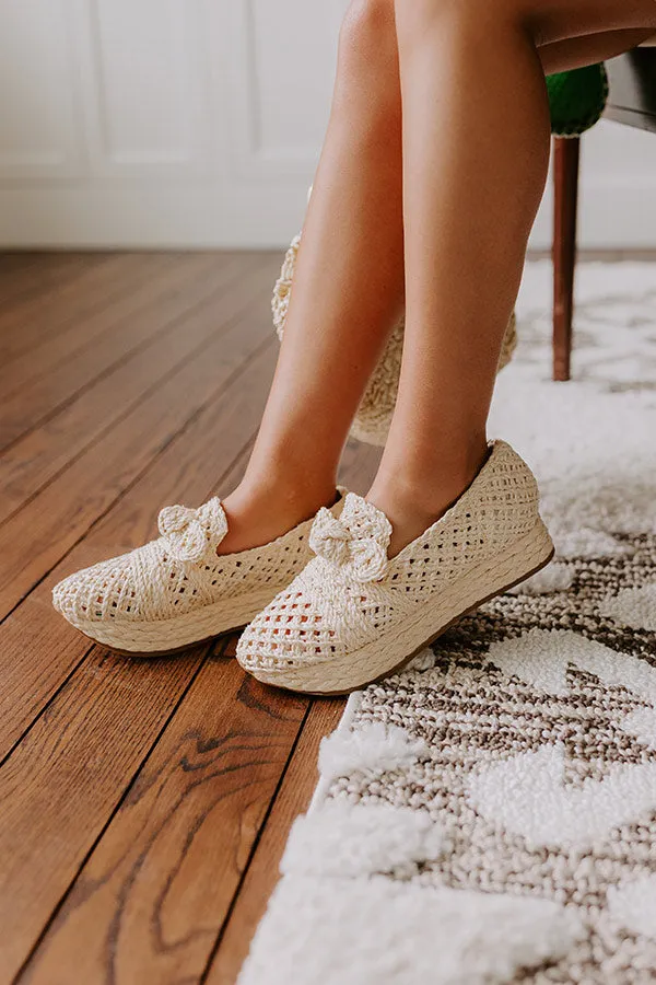 The Kayla Raffia Woven Platform Loafer sold by Impressions product image thumbnail 3