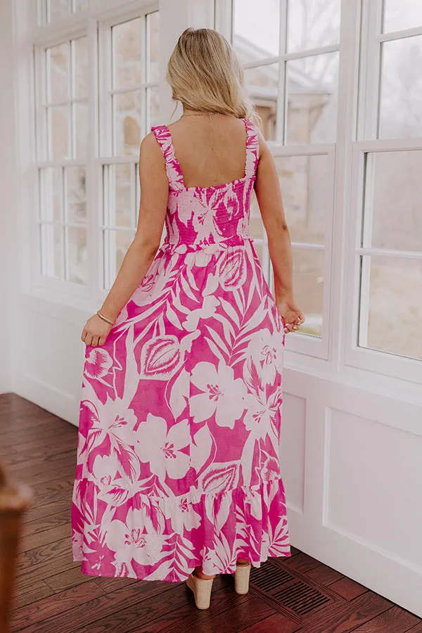 Tropical Bungalow Floral Maxi Dress sold by Impressions product image thumbnail 4