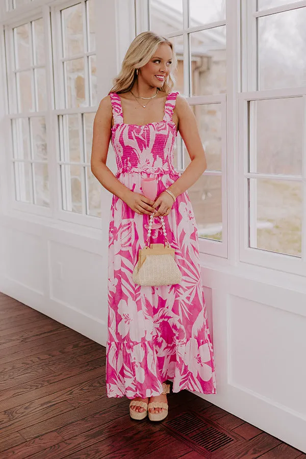 Tropical Bungalow Floral Maxi Dress sold by Impressions product image thumbnail 2