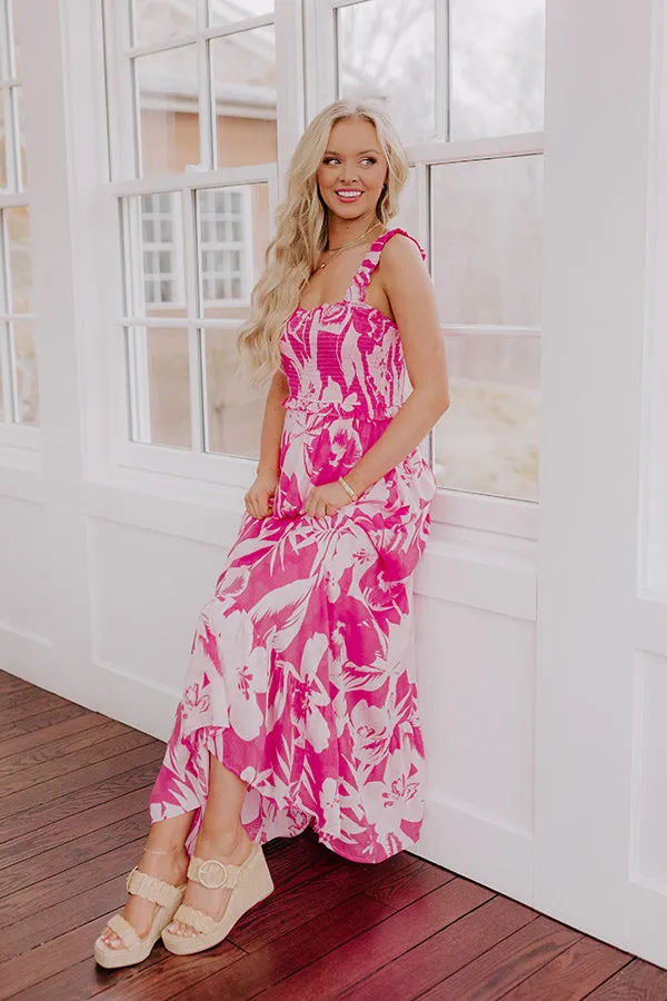 Tropical Bungalow Floral Maxi Dress sold by Impressions