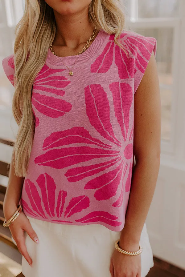 Blooming Smile Knit Top sold by Impressions product image thumbnail 5