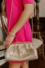 Gala Glam Woven Metallic Purse sold by Impressions