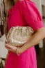 Gala Glam Woven Metallic Purse sold by Impressions