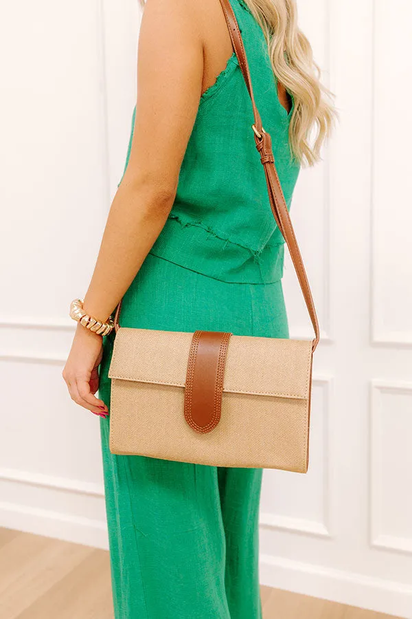 Coffee Run Cutie Woven Crossbody sold by Impressions