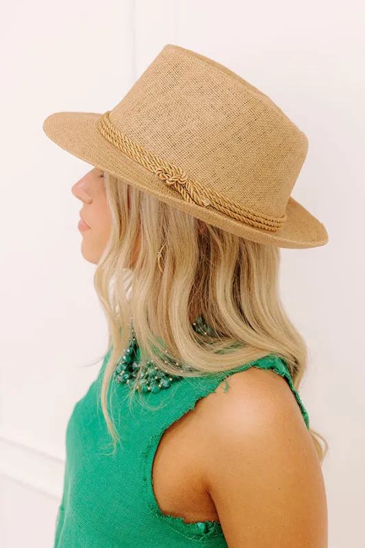 Coastal Cruise Raffia Woven Hat in Tan sold by Impressions