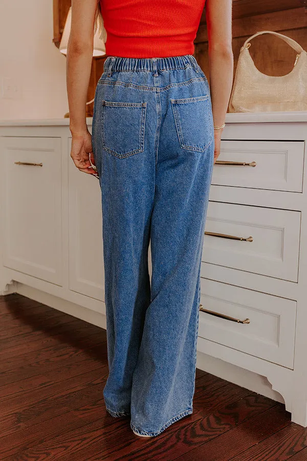 The Natalie High Waist Wide Leg Jean sold by Impressions product image thumbnail 5