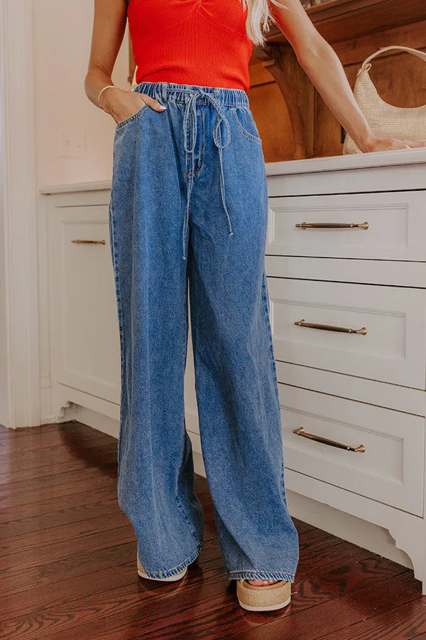 The Natalie High Waist Wide Leg Jean sold by Impressions product image thumbnail 2