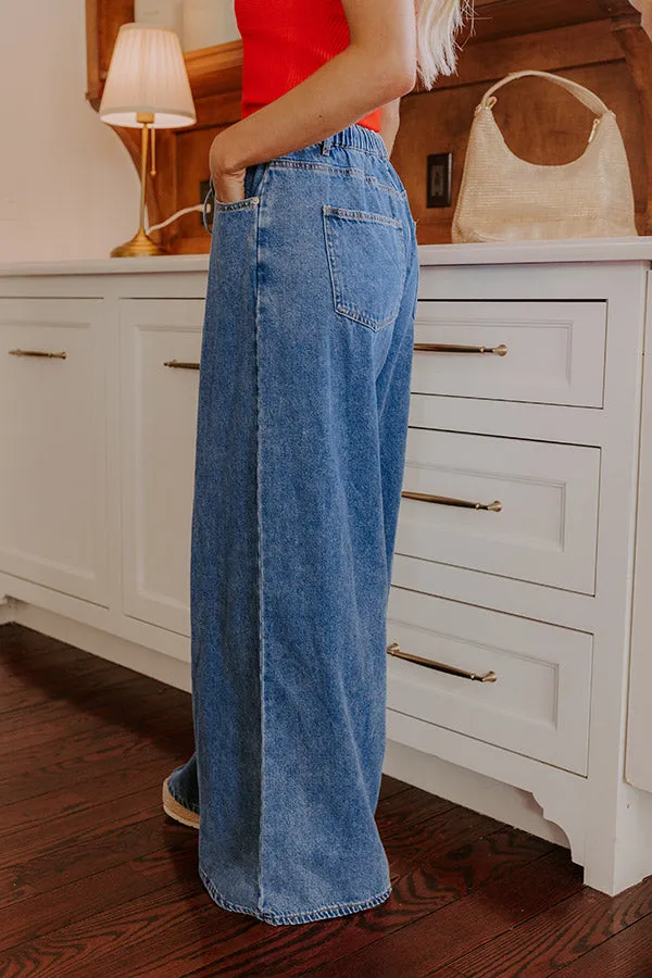 The Natalie High Waist Wide Leg Jean sold by Impressions product image thumbnail 4