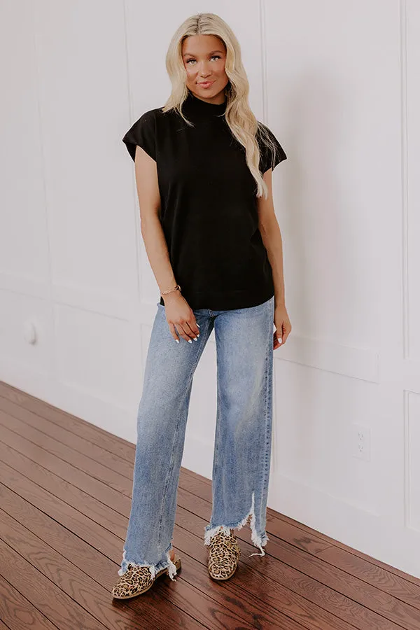 Statement Piece Knit Top in Black sold by Impressions product image thumbnail 5