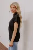 Statement Piece Knit Top in Black sold by Impressions