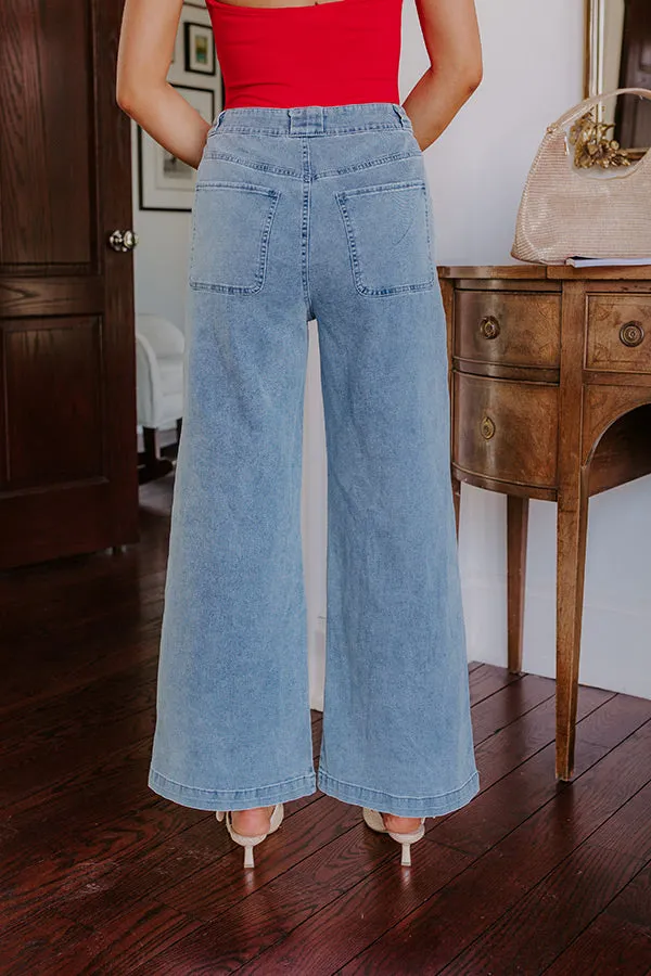 The Emersyn High Waist Wide Leg Jean sold by Impressions product image thumbnail 5