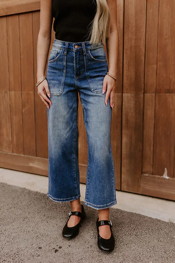 The Josie High Waist Wide Leg Crop Jean sold by Impressions product image thumbnail 5