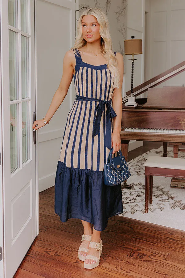 Havana Happy Hour Stripe Midi Dress sold by Impressions product image thumbnail 3