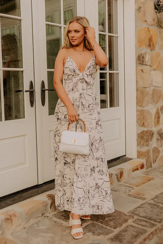 Costa Rica Cutie Linen-Blend Maxi Dress sold by Impressions