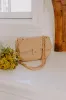 Couture Charm Woven Purse in Khaki sold by Impressions
