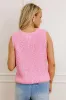 Charmed Feeling Knit Vest Top sold by Impressions