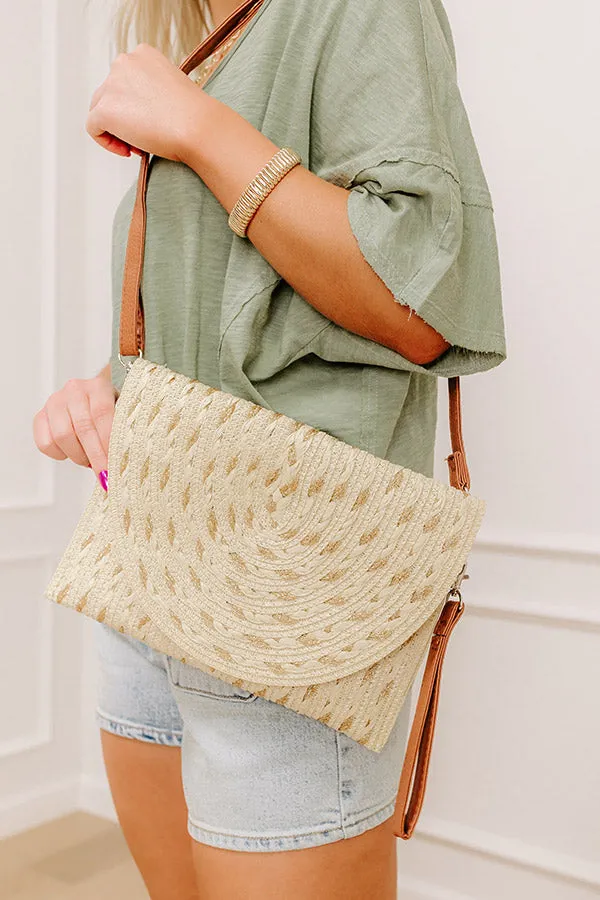 Cocktail Hour Raffia Woven Clutch in Beige sold by Impressions product image thumbnail 2