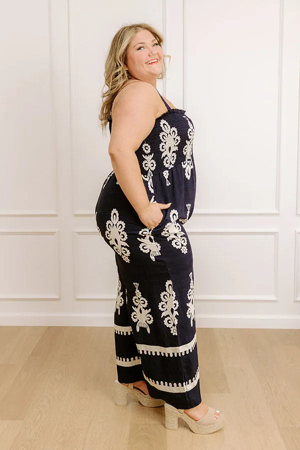 Feeling Boho Wide Leg Jumpsuit Curves sold by Impressions product image thumbnail 4