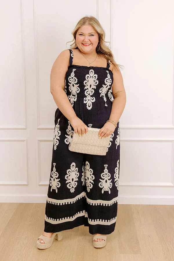 Feeling Boho Wide Leg Jumpsuit Curves sold by Impressions product image thumbnail 3