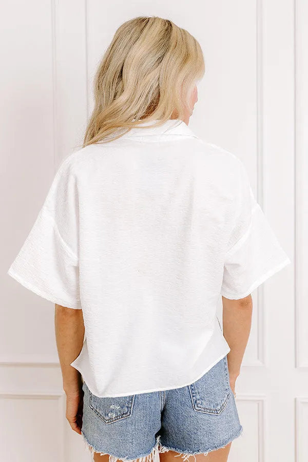 Little Coastal Town Button Up sold by Impressions product image thumbnail 5