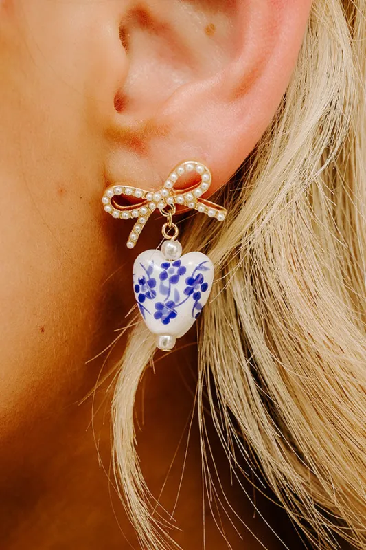 Sweet Smile Floral Earrings sold by Impressions