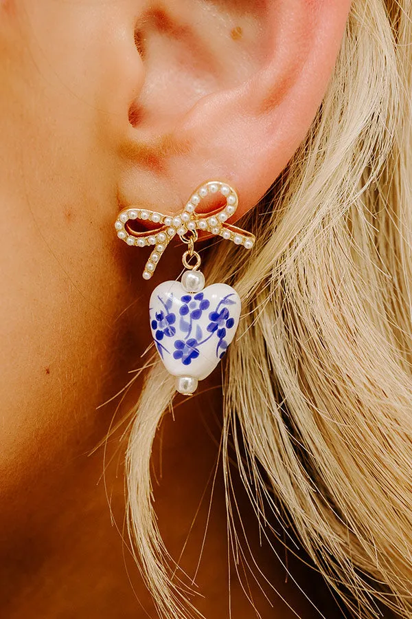 Sweet Smile Floral Earrings sold by Impressions