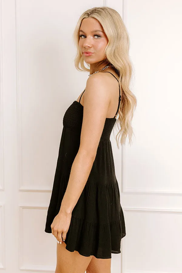 Cue The Chic Smocked Romper sold by Impressions product image thumbnail 3