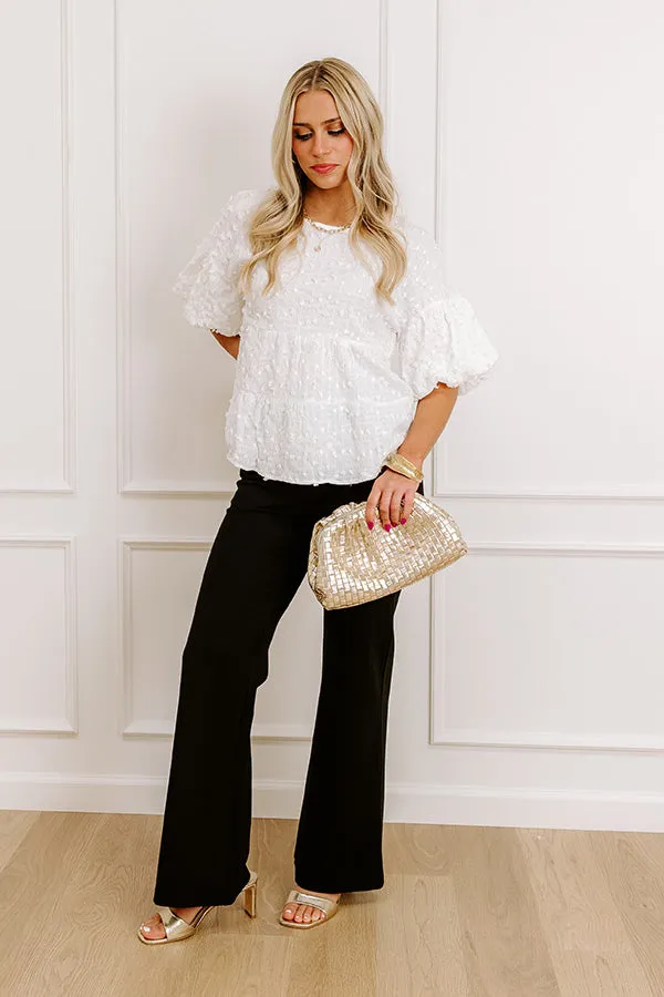 Sweet Serenity Pom Pom Knit Top sold by Impressions product image thumbnail 3