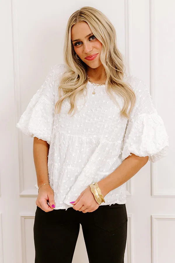 Sweet Serenity Pom Pom Knit Top sold by Impressions product image thumbnail 4